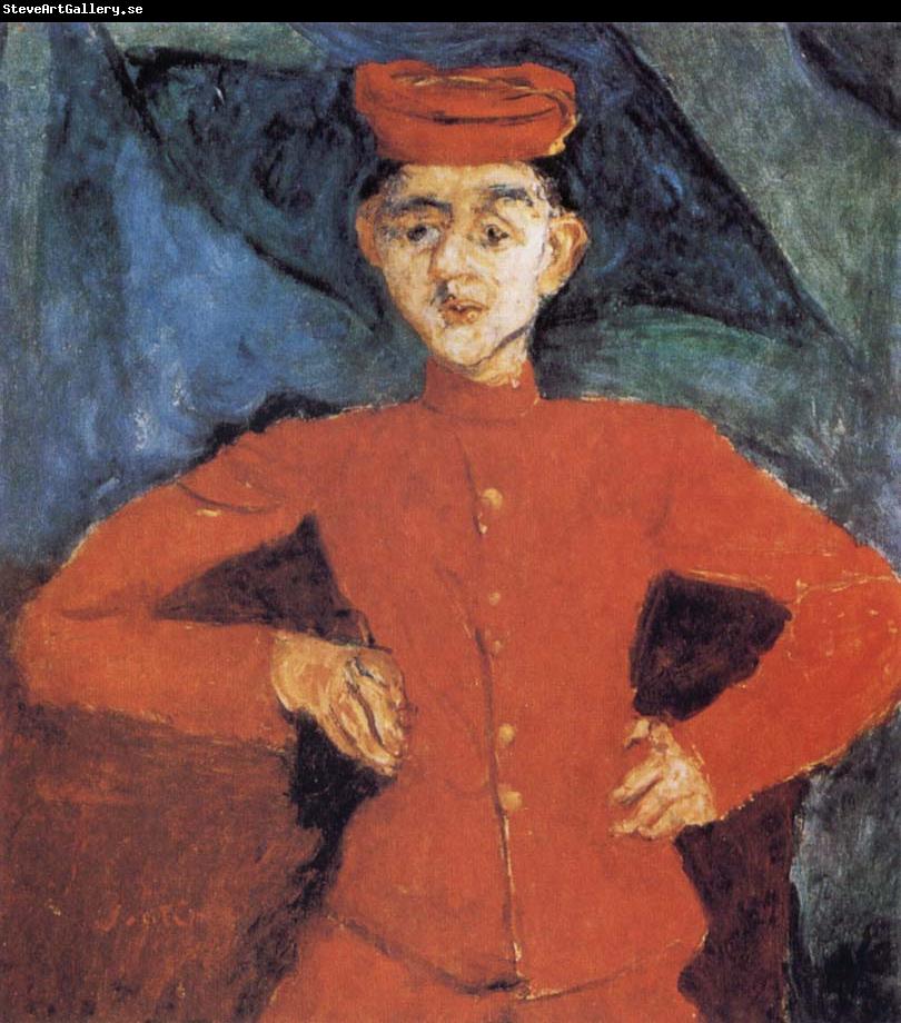 Chaim Soutine Page Boy at Maxim-s